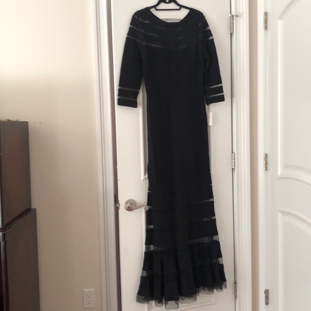 Black gown